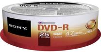 Ierakstāms kompaktdisks Sony, 4.7 GB, 25gab.