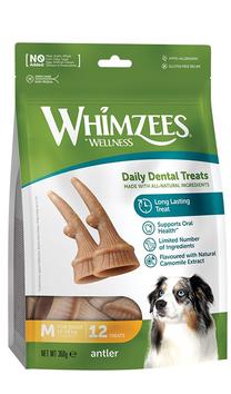 Лакомство для собак Whimzees Antler, картофельный крахмал, 0.360 кг, 12 шт.