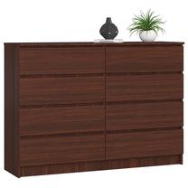 Komoda Akord Furniture Factory K140 CLP PK, wenge sp., 99 cm x 138 cm x 40 cm