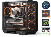 Stacionarus kompiuteris Mdata AMD Ryzen 7 7800X3D, 512 GB, DDR5 32 GB, SSD 512 GB, Nvidia GeForce RTX 5070Ti 16 GB, Windows 11 Home Gaming Pro HydroX