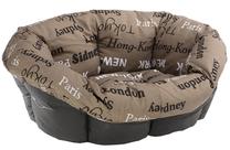 Кровать для животных Ferplast Sofa Cities 82032999, коричневый цв./черный цв., 6