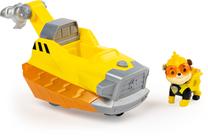 Transporto priemonė su figūrėle Spin Master Paw Patrol Charged Up Rubble, geltona sp.