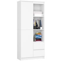 Biuro spinta Akord R11, balta sp., 180 cm x 80 cm x 35 cm