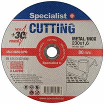 Pjovimo diskas Specialist+ Cutting, 230 mm x 1.6 mm x 22 mm