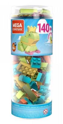 Konstruktorius Mattel Mega Bloks Medium Tubes, 140 vnt.