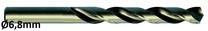 Metalo grąžtas Exact DIN338, metalas, hsse-co5, 6.8 mm