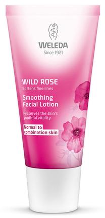 Veido losjonas Weleda Wild Rose Smoothing, 30 ml