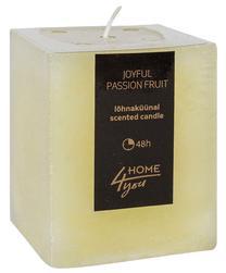 Žvakė, aromatinė Home4you, 48 h, geltona sp.