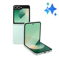 Mobilais telefons Samsung Galaxy Z Flip 6, 256 GB, piparmētra (mint) krās.