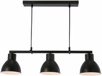 Светильник потолочный Candellux Lighting Inezz 33-47441, E27, 3 x 60 Вт, черный цв. / черный цв.