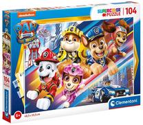 Dėlionė Clementoni Paw Patrol 27529, 33.5 cm x 48.5 cm, 104 vnt., įvairių spalvų