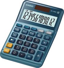 Skaičiuotuvas stalinis Casio MS-120EM, mėlyna sp.