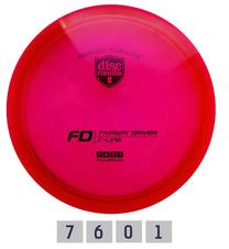 Диск для гольфа Discmania FD 7/6/0/1 851DM370950O, красный цв.