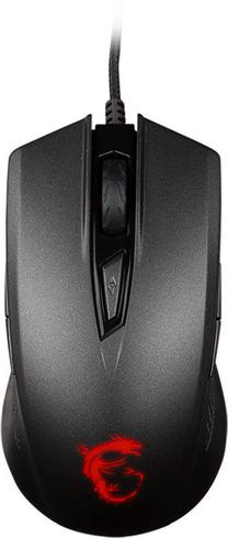 Laidinė žaidimų pelė MSI Clutch GM40, juoda sp.
