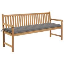 Āra sols VLX Solid Teak Wood, brūna krās./pelēka krās., 175 cm x 60 cm x 90 cm