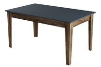 Stalas Kalune Design Milan 513, antracito sp./riešuto sp., 88 cm x 145 cm x 75 cm
