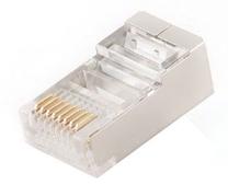 Соединение Gembird RJ-45 8P8C, 100 шт., серебристый цв.