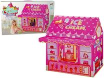 Vaikiška palapinė Lean Toys Ice Cream 10516, 100 cm x 70 cm