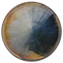 Serviravimo lėkštė Ambition Madera, 32 cm x 2.5 cm, 32 cm, Mėlyna sp./Rusva sp.