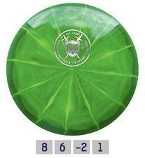 Диск для гольфа Discmania Lux Vapor Essence 8 | 6 | -2 | 1 851DM954932G, зеленый цв.
