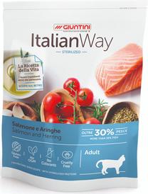 Sausas kačių maistas Italian Way Steril, žuvis, 0.4 kg