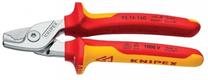 Replės elektromechanikai/kirpimui/elektros instaliacijai Knipex Step Cut 951660, 165 mm