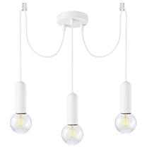 Valgusti rippuv Leuchten Direkt Turn Me 390380, E27, 3 x 60 W / valge v.