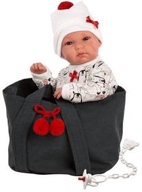 Lėlė - kūdikis Llorens 63554, 35 cm, balta sp.