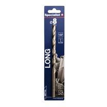 Metalo grąžtas Specialist+ Long DIN340, medienai/metalas/plastikas, sraigtinis, tiesus, 8 mm x 16 cm