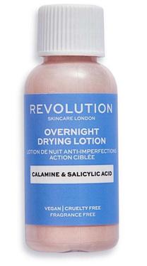 Veido losjonas Revolution Skincare Overnight Drying, 30 ml
