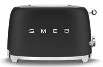 Tosteris Smeg TSF01BLMEU, melna krās.