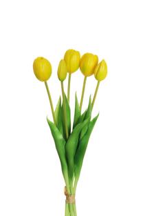 Dirbtinė gėlė, tulpė Tulip, geltona sp., 39 cm