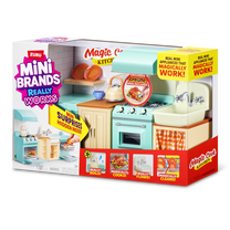 Rotaļu virtuve, virtuves iekārtu komplekts Zuru Mini Brands Miniature Magic Cook, daudzkrāsaina