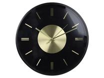 Laikrodis Darwin, aukso/juoda, 30 cm x 30 cm, 30 cm