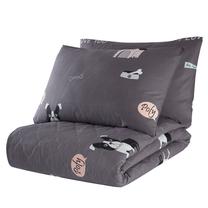 Patalynės užvalkalų komplektas Mijolnir Papcik 162ELR8244, antracito sp./balta sp./juoda sp., 50 x 70 cm, 225 x 240 cm