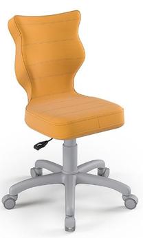 Laste töötool Petit VT35 Size 3, 30 x 55 x 71.5 - 77.5 cm, oranž v./hall v.