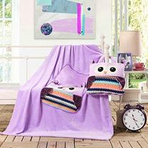 Pledas DecoKing Cuties, violetinis, 110 cm x 160 cm