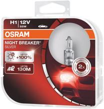 Auto spuldze Osram, halogēnā spuldze, sudraba krās., 12 V