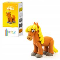 Rinkinys molinių figūrėlių gamybai Hey Clay Horse, įvairių spalvų