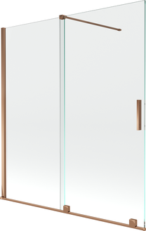 Vannas siena Mexen Velar II, 150 cm x 150 cm, rose gold krās./rūdītais