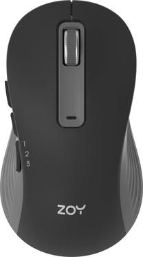 Belaidė kompiuterinė pelė Zoy ZMS88, bluetooth / 2.4ghz, juoda sp.