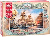 Пазл CherryPazzi Sea Battle 2000 el. 50026, 70 см x 100 см, 2000 шт., многоцветный