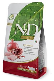 Sausā kaķu barība Farmina N&D Prime Chicken And Pomegranate, vistas gaļa, 5 kg