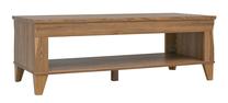 Žurnalinis staliukas Bergen, ruda sp., 130 cm x 55 cm x 45 cm