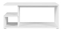 Žurnalinis staliukas Gato, baltas, 100 cm x 50 cm x 45 cm