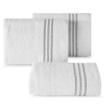 Vonios rankšluostis Seba, baltas/pilkas, 90 cm x 50 cm