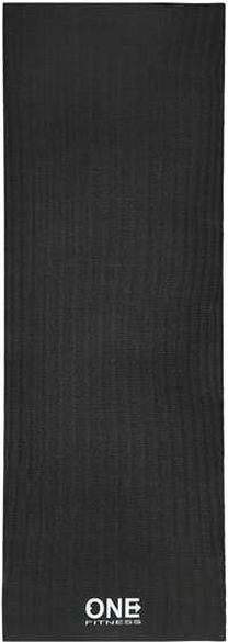 Fitnesa un jogas paklājs One Fitness YM01, melna krās., 173.5 cm x 61 cm x 0.3 cm
