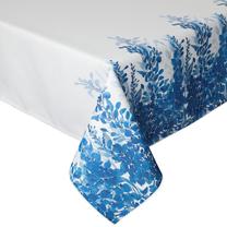 Staltiesė stačiakampė Ines 14, mėlyna/balta, 145 x 240 cm