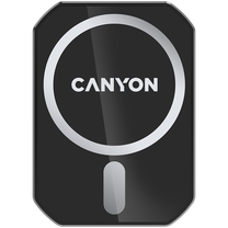 Automobilinis įkroviklis Canyon CM-15, USB-C, 8.3 cm, juoda sp., 15 W