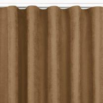 Naktinė užuolaida Homede Milana Wave, šviesiai ruda sp., 140 cm x 225 cm